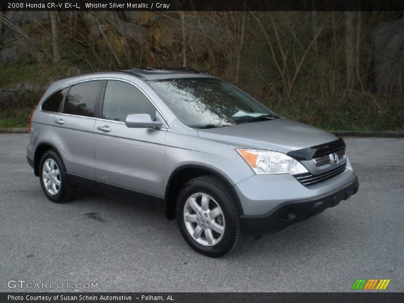 Whistler Silver Metallic / Gray 2008 Honda CR-V EX-L