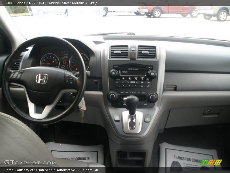 Whistler Silver Metallic / Gray 2008 Honda CR-V EX-L