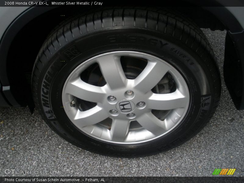 Whistler Silver Metallic / Gray 2008 Honda CR-V EX-L