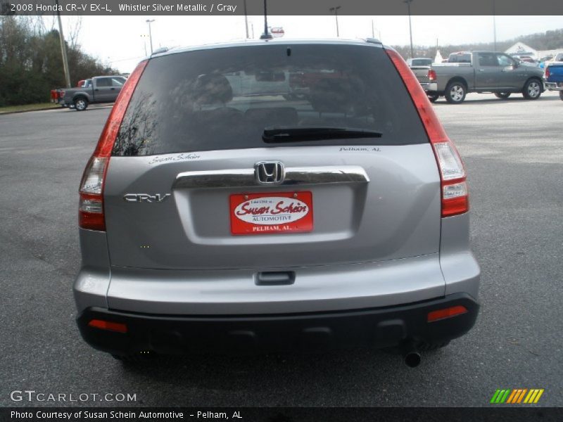 Whistler Silver Metallic / Gray 2008 Honda CR-V EX-L