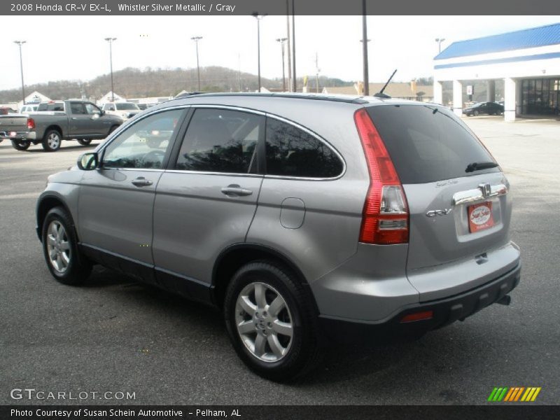 Whistler Silver Metallic / Gray 2008 Honda CR-V EX-L