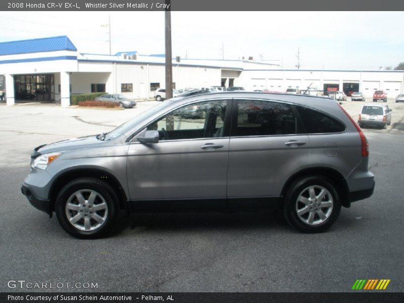 Whistler Silver Metallic / Gray 2008 Honda CR-V EX-L