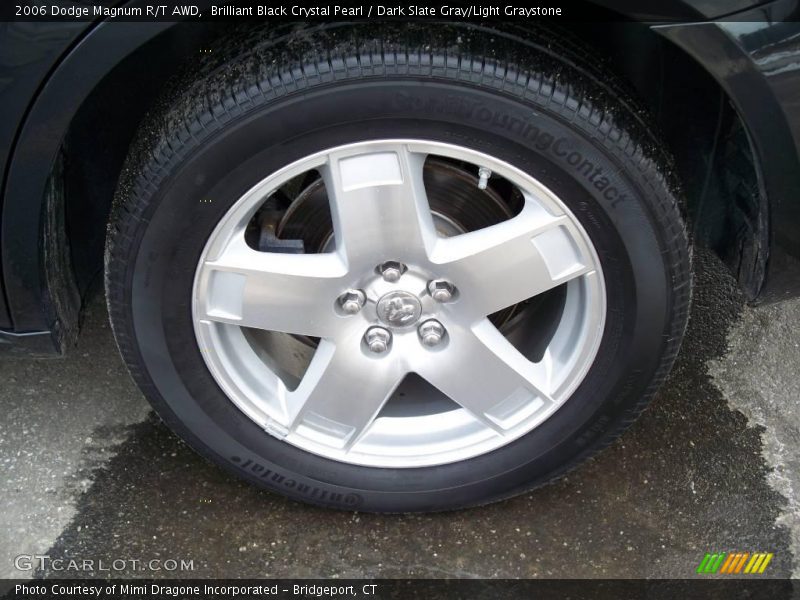Brilliant Black Crystal Pearl / Dark Slate Gray/Light Graystone 2006 Dodge Magnum R/T AWD