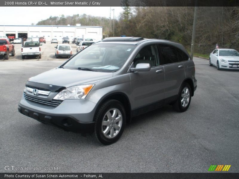 Whistler Silver Metallic / Gray 2008 Honda CR-V EX-L
