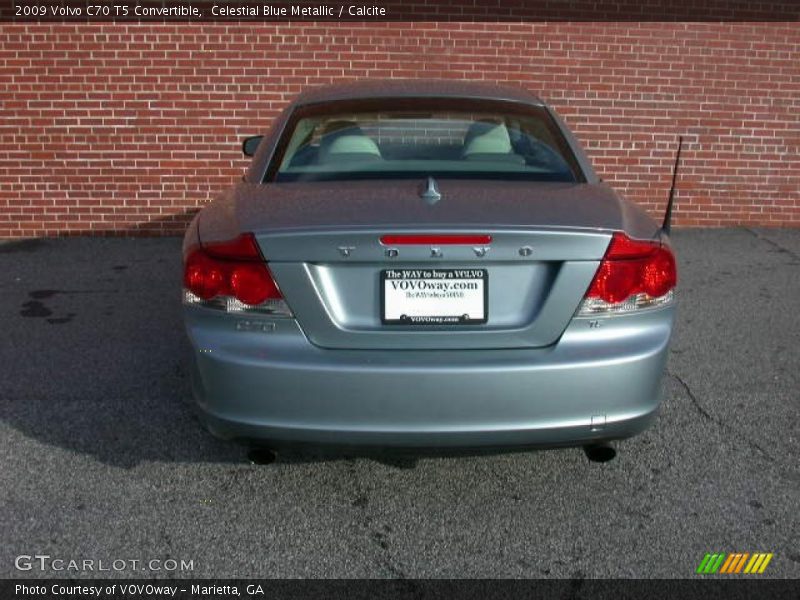 Celestial Blue Metallic / Calcite 2009 Volvo C70 T5 Convertible