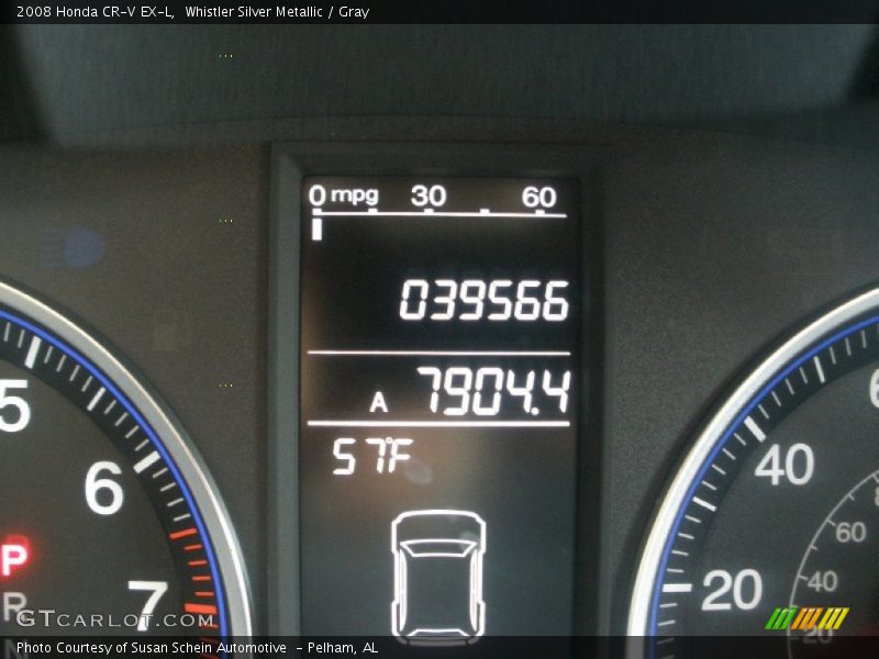 Whistler Silver Metallic / Gray 2008 Honda CR-V EX-L