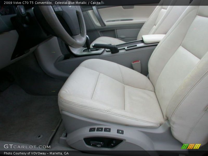 Celestial Blue Metallic / Calcite 2009 Volvo C70 T5 Convertible
