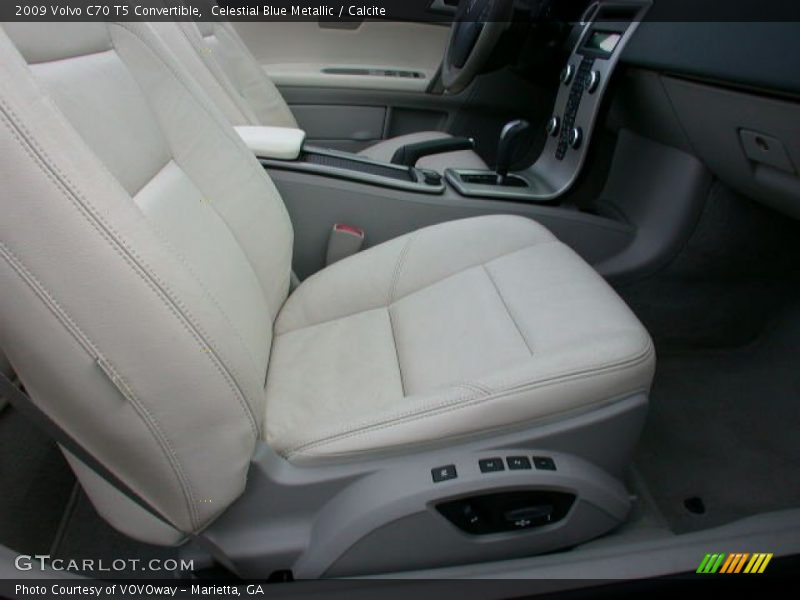 Celestial Blue Metallic / Calcite 2009 Volvo C70 T5 Convertible