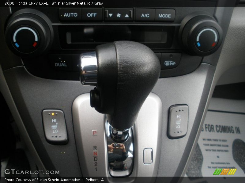 Whistler Silver Metallic / Gray 2008 Honda CR-V EX-L