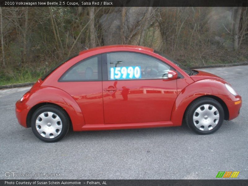 Salsa Red / Black 2010 Volkswagen New Beetle 2.5 Coupe