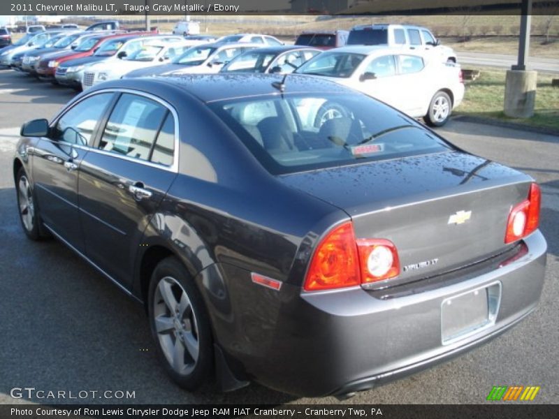 Taupe Gray Metallic / Ebony 2011 Chevrolet Malibu LT