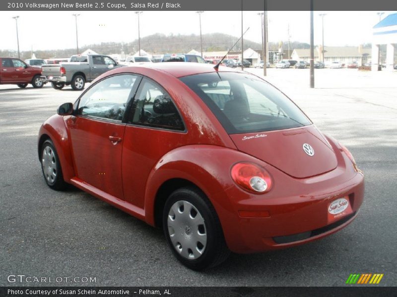Salsa Red / Black 2010 Volkswagen New Beetle 2.5 Coupe