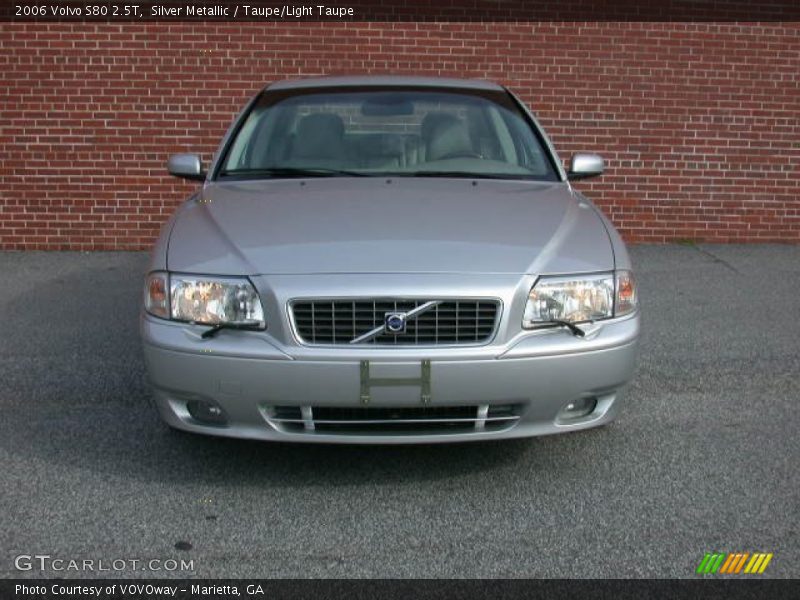 Silver Metallic / Taupe/Light Taupe 2006 Volvo S80 2.5T