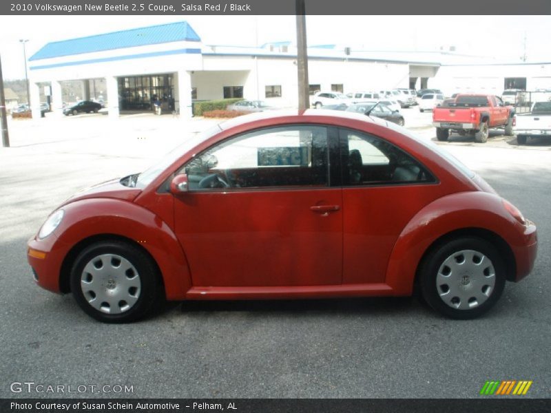 Salsa Red / Black 2010 Volkswagen New Beetle 2.5 Coupe
