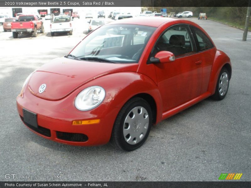 Salsa Red / Black 2010 Volkswagen New Beetle 2.5 Coupe