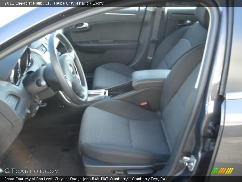 Taupe Gray Metallic / Ebony 2011 Chevrolet Malibu LT