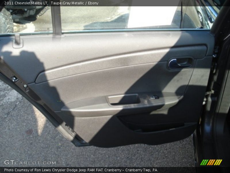 Taupe Gray Metallic / Ebony 2011 Chevrolet Malibu LT
