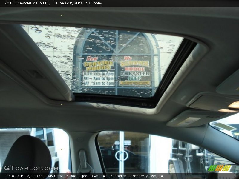 Taupe Gray Metallic / Ebony 2011 Chevrolet Malibu LT