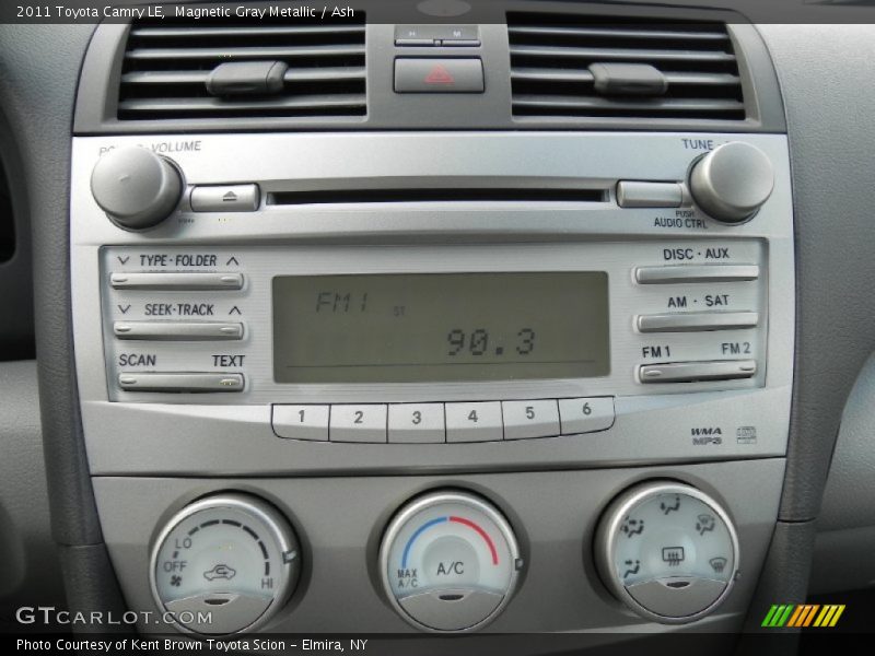 Magnetic Gray Metallic / Ash 2011 Toyota Camry LE