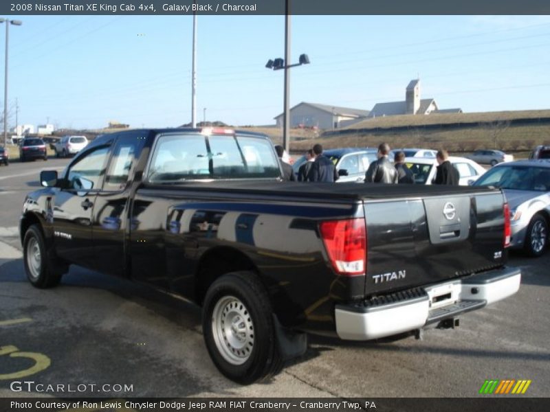 Galaxy Black / Charcoal 2008 Nissan Titan XE King Cab 4x4