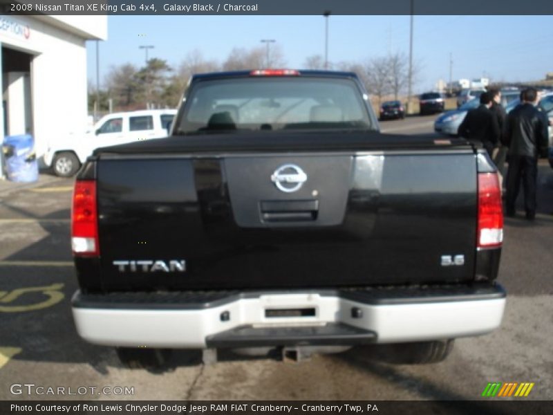Galaxy Black / Charcoal 2008 Nissan Titan XE King Cab 4x4