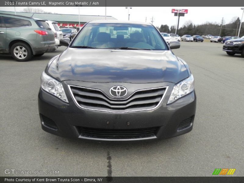 Magnetic Gray Metallic / Ash 2011 Toyota Camry LE