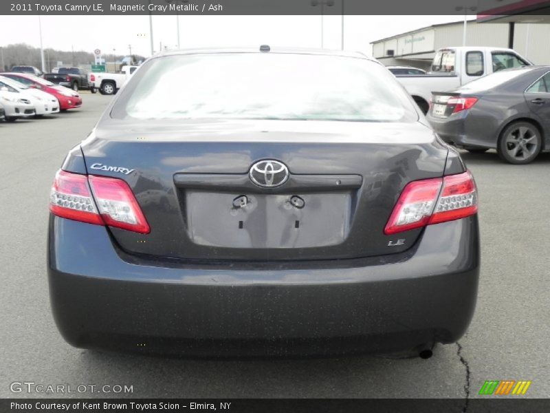 Magnetic Gray Metallic / Ash 2011 Toyota Camry LE