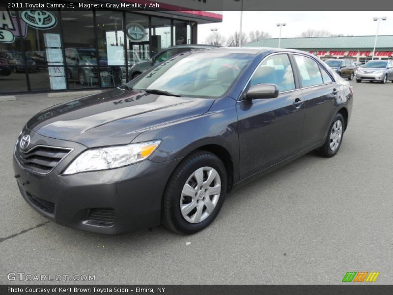 Magnetic Gray Metallic / Ash 2011 Toyota Camry LE