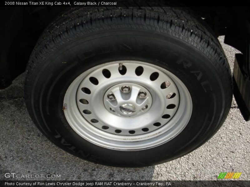 Galaxy Black / Charcoal 2008 Nissan Titan XE King Cab 4x4