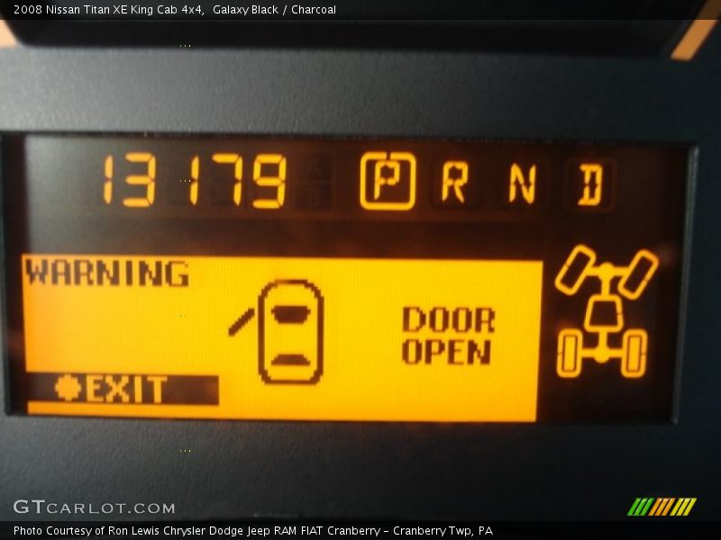 Galaxy Black / Charcoal 2008 Nissan Titan XE King Cab 4x4