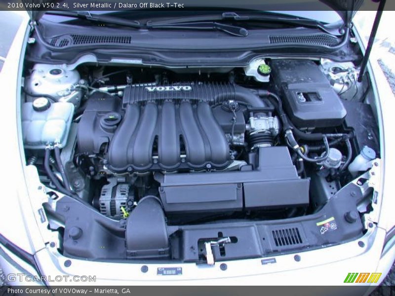  2010 V50 2.4i Engine - 2.4 Liter DOHC 20-Valve VVT 5 Cylinder