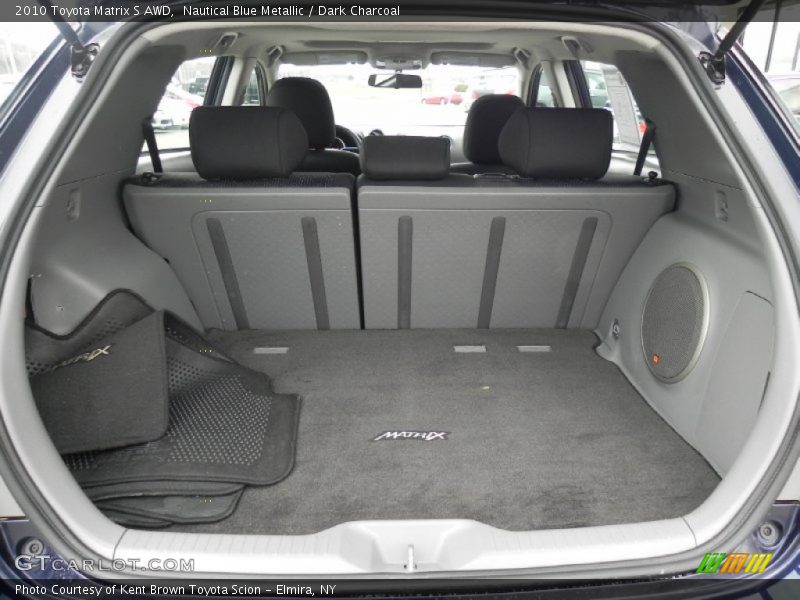 Nautical Blue Metallic / Dark Charcoal 2010 Toyota Matrix S AWD