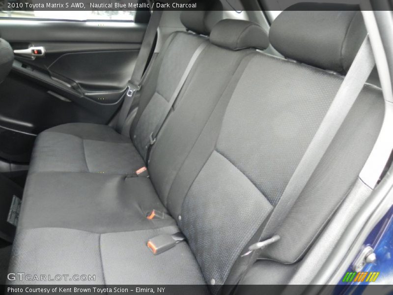 Nautical Blue Metallic / Dark Charcoal 2010 Toyota Matrix S AWD