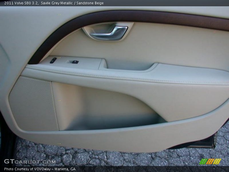 Savile Grey Metallic / Sandstone Beige 2011 Volvo S80 3.2