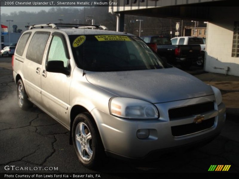 Silverstone Metallic / Medium Gray 2006 Chevrolet Uplander LT