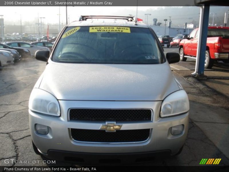 Silverstone Metallic / Medium Gray 2006 Chevrolet Uplander LT
