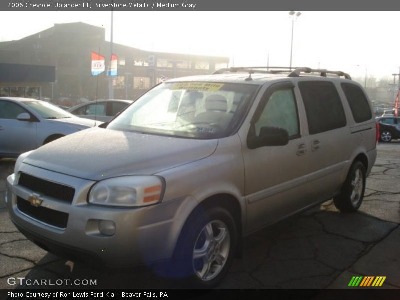 Silverstone Metallic / Medium Gray 2006 Chevrolet Uplander LT
