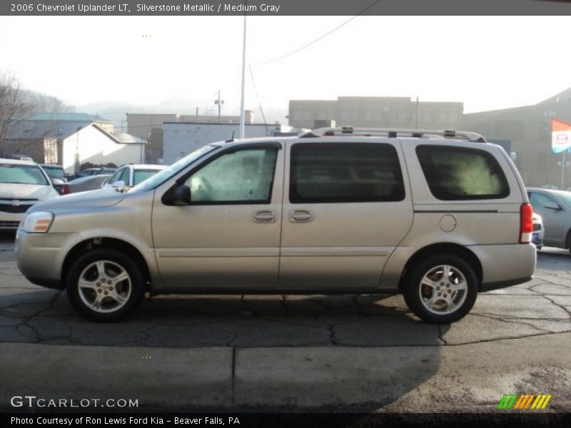 Silverstone Metallic / Medium Gray 2006 Chevrolet Uplander LT