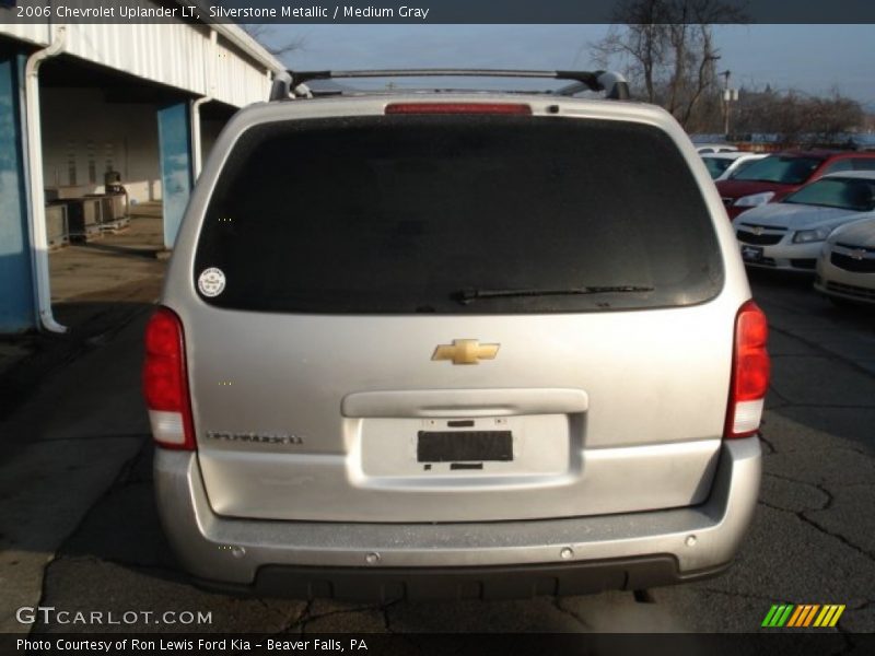 Silverstone Metallic / Medium Gray 2006 Chevrolet Uplander LT