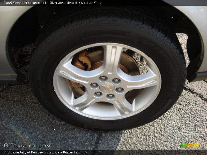 Silverstone Metallic / Medium Gray 2006 Chevrolet Uplander LT