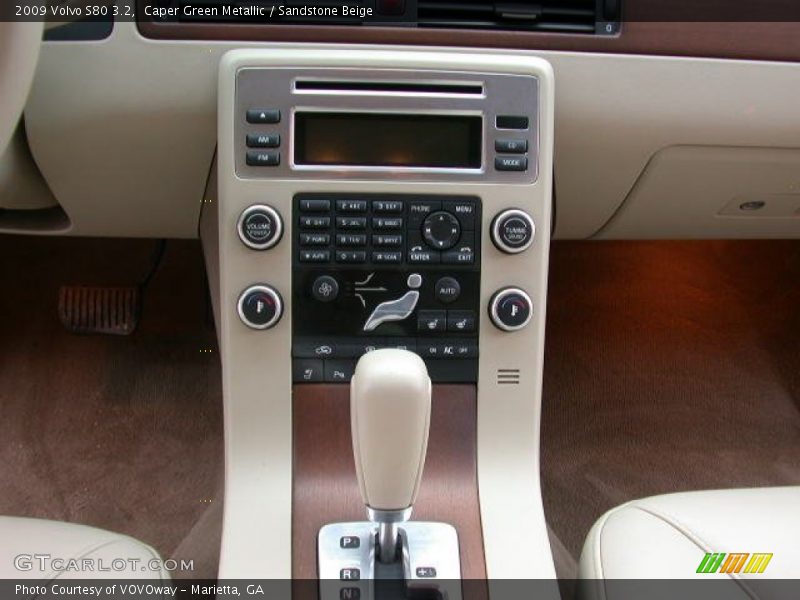 Caper Green Metallic / Sandstone Beige 2009 Volvo S80 3.2