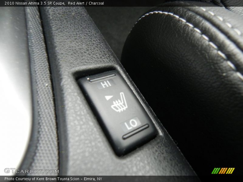 Red Alert / Charcoal 2010 Nissan Altima 3.5 SR Coupe