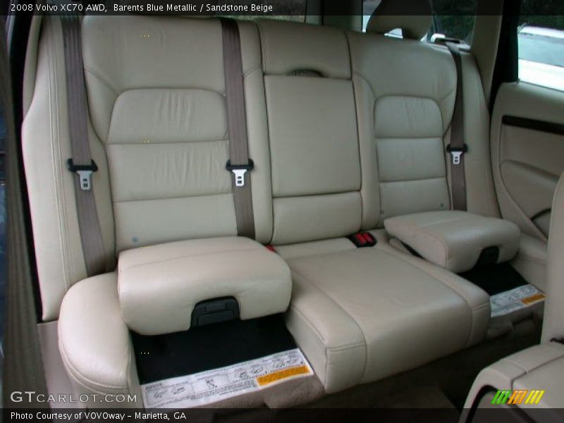 Barents Blue Metallic / Sandstone Beige 2008 Volvo XC70 AWD