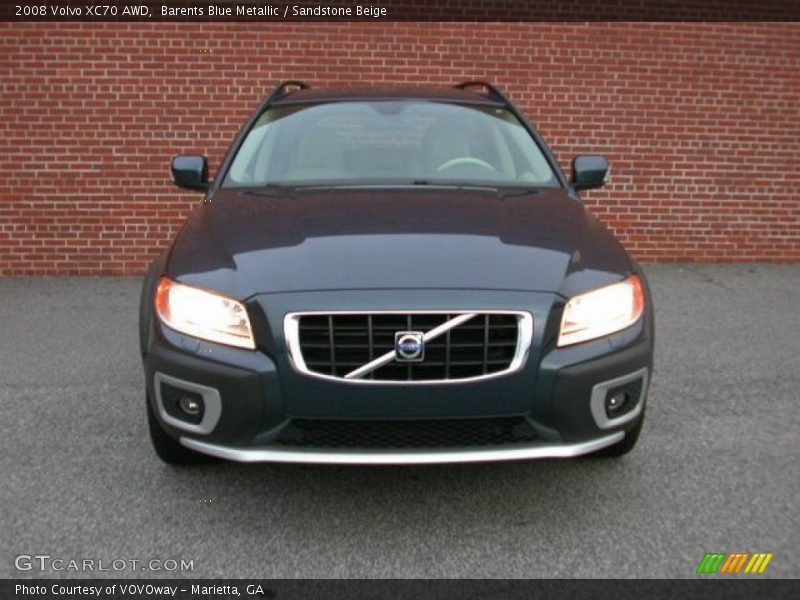 Barents Blue Metallic / Sandstone Beige 2008 Volvo XC70 AWD