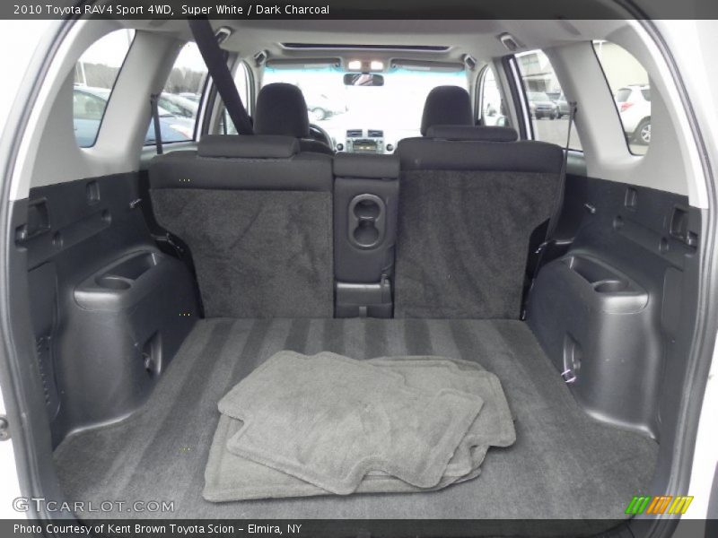 Super White / Dark Charcoal 2010 Toyota RAV4 Sport 4WD