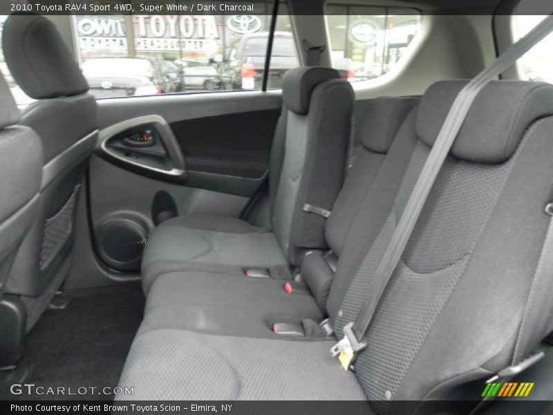 Super White / Dark Charcoal 2010 Toyota RAV4 Sport 4WD
