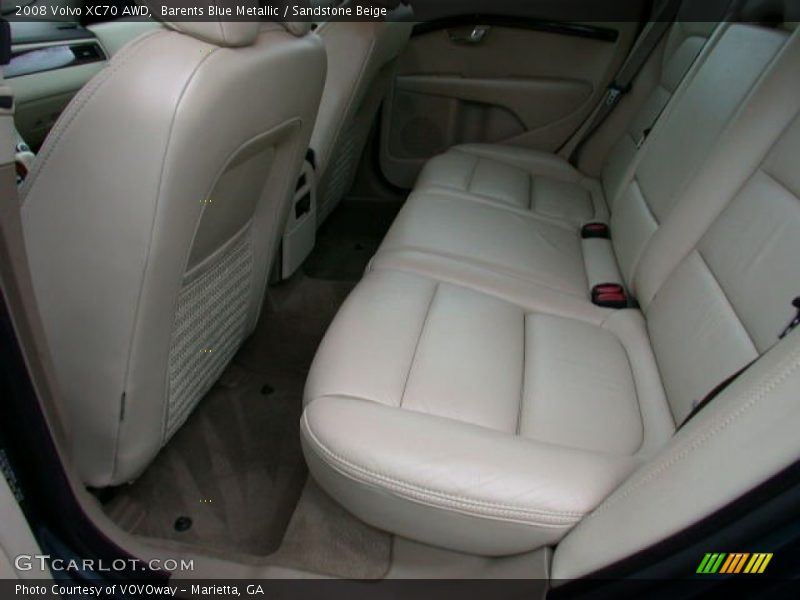 Barents Blue Metallic / Sandstone Beige 2008 Volvo XC70 AWD