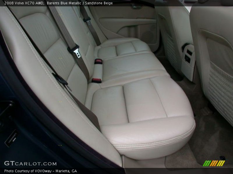 Barents Blue Metallic / Sandstone Beige 2008 Volvo XC70 AWD