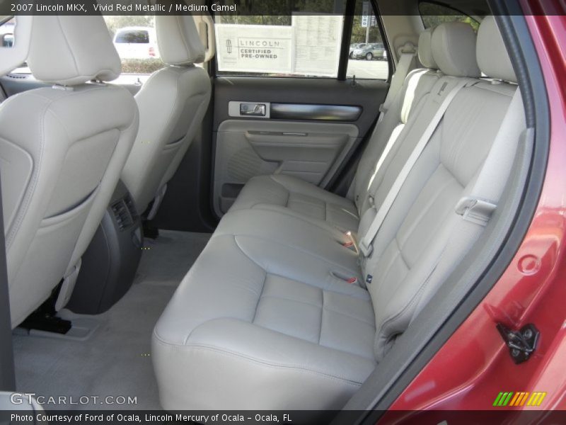 Vivid Red Metallic / Medium Camel 2007 Lincoln MKX