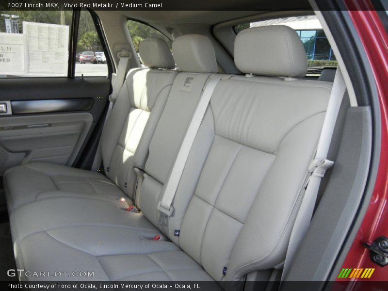 Vivid Red Metallic / Medium Camel 2007 Lincoln MKX